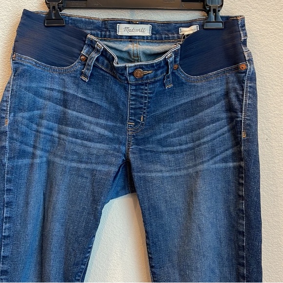 Madewell The Maternity Skinny Distressed Jeans Size 31 - Picture 5 of 10